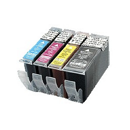 Cartouches d’encre alimentaires compatibles, ensemble de 4-5 modules colorés destinés à l’impression alimentaire