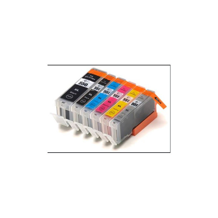 Cette cartouche est conçue pour les imprimantes Canon utilisant les PGI550