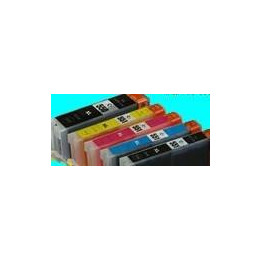 5 cartouches alimentaires compatibles PGI580 et CLI581