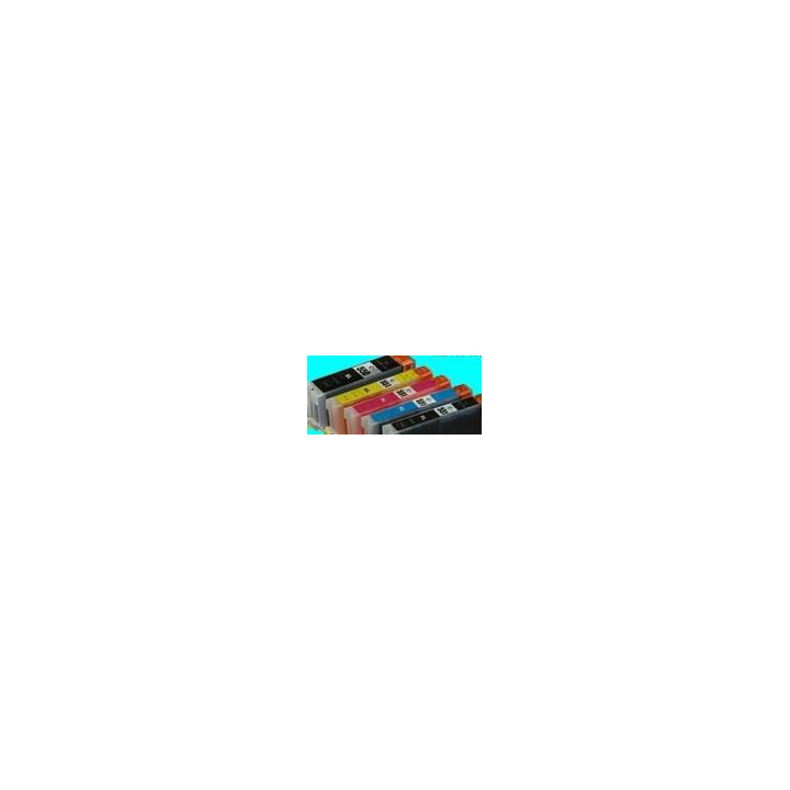5 cartouches alimentaires compatibles PGI580 et CLI581