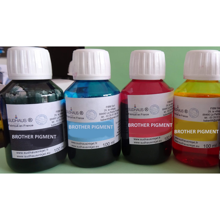 Brother: encres pigmentées 4x100ml