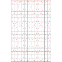 14 feuilles azyme prédécoupé 23x47mm